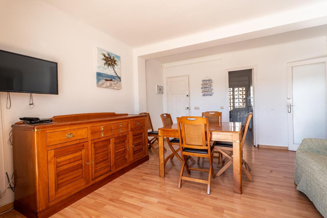Ferienwohnung Apartamento Rhodes Vista Al Mar Roses Exterior foto